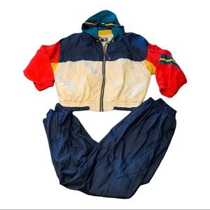 Vintage 80s Women’s Rivers Edge Track Suit Joggers L